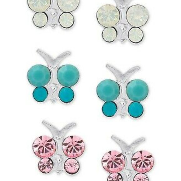 NWT: butterfly earrings set - Picture 3 of 3
